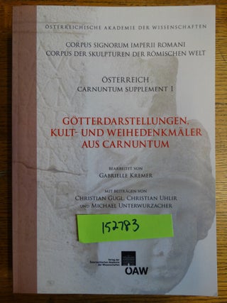 Item #152783 Götterdarstellungen, Kult- und Weihedenkmäler aus Carnuntum (Corpus Signorum...