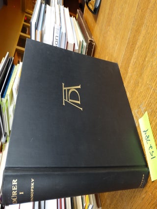 Item #152784 Albrecht Dürer (Volume One). Erwin Panofsky