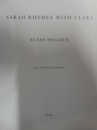 Susan Paulsen: Sarah Rhymes with Clara