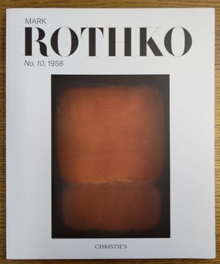 Item #152898 Mark Rothko: No. 10, 1958. Stephen Jones, Robert Rosenblum