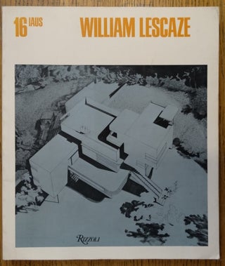 Item #152962 William Lescaze (Catalogue 16). Christian Hubert, Lindsay Stamm Shapiro