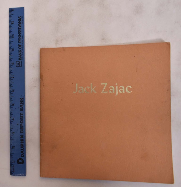 Item #152979 Jack Zajac: Retrospective Exhibition. Henry J. Seldis.