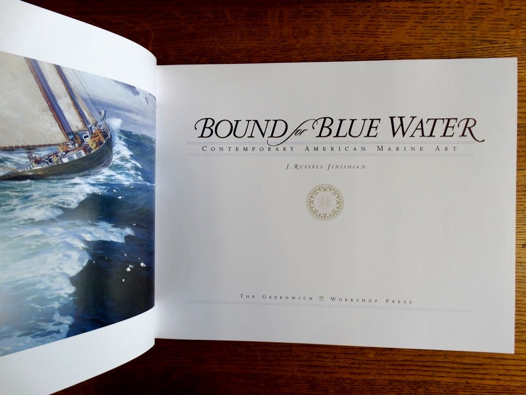 Fine Art Table Top Book, Marine Paintings