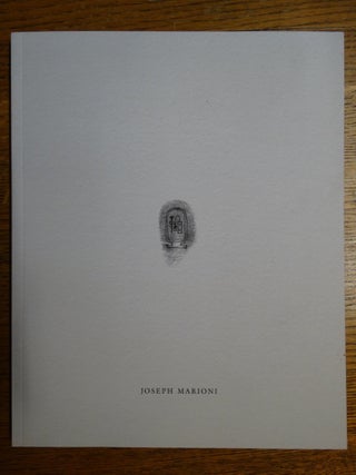 Item #153278 Joseph Marioni. Stefan Gronert, Werner Würtinger