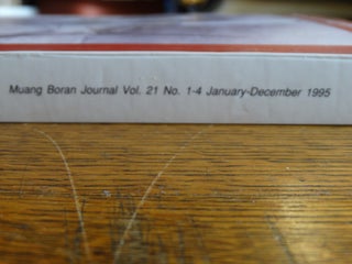 Muang Boran Journal, Vol. 21, No. 1-4 (January - December 1995)