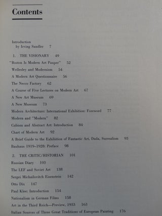 Defining Modern Art: Selected Writings of Alfred H. Barr, Jr.