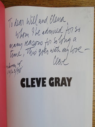 Cleve Gray (Signed)