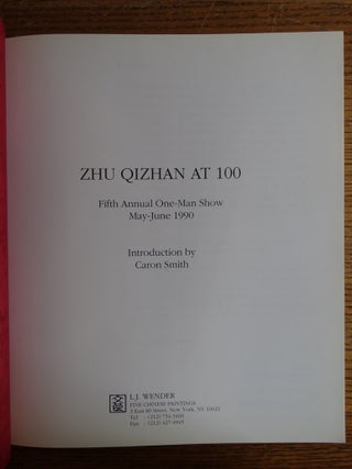 Zhu Qizhan at 100