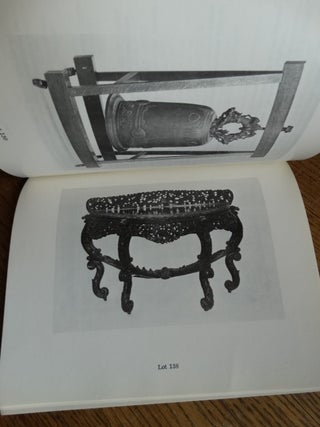 Catalogue of Oriental Works of Art, Including Bronzes, Ivories and Furniture For Sale by Auction
