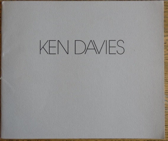 Item #153790 Ken Davies: retrospective '82. Douglas Elliot Krienke, Kendra Jean Cliver.