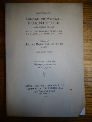 Item #153849 Antique French Furniture and Objets d'Art, Including a Remarkable Assemblage of Fine...