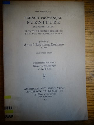 Item #153850 Antique French Furniture and Objets d'Art, Including a Remarkable Assemblage of Fine...