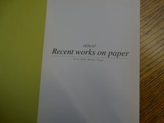 Kawashima: Recent Works on Paper 1970-97