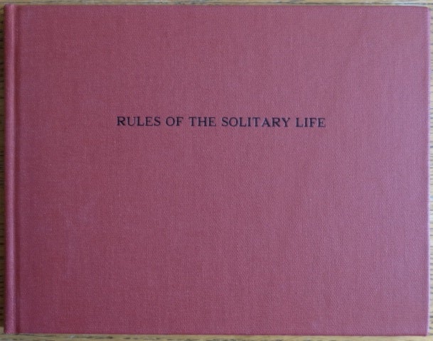 Item #154069 Some Theosophical Maxims or Rules of the Solitary Life. Georg Conrad Beissel, Nadine A. Steinmetz, compiler and.