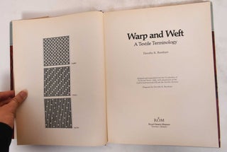 Warp and Weft: A Textile Terminology