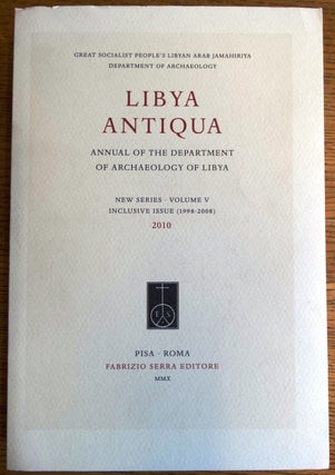 Item #154506 Libya Antiqua: Annual of the Department of Archaeology of Libya: New Series, Volume...