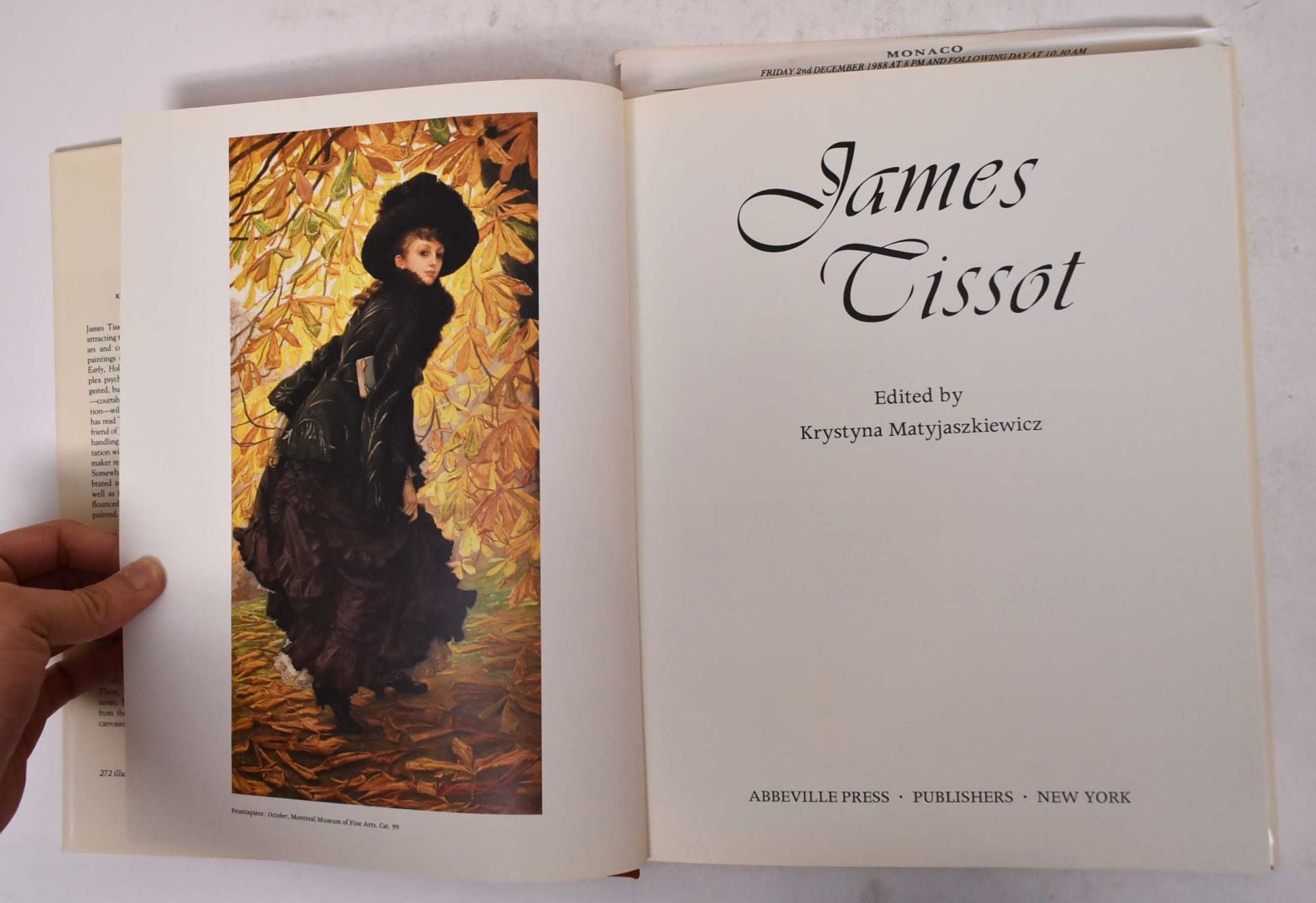 James Tissot by Krystyna Matyjaszkiewicz on Mullen Books