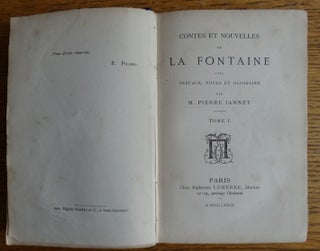Contes et Nouvelles de La Fontaine (2 vols.)