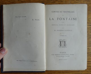 Contes et Nouvelles de La Fontaine (2 vols.)