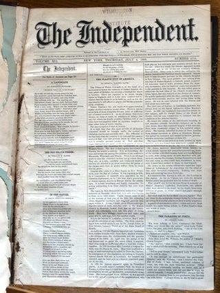 The Independent, Volume XLI (2 vols.)