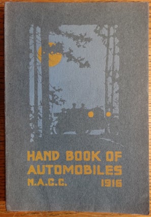 Item #155084 Hand Book of Automobiles