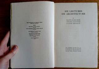 Six Lectures on Architecture (The Scammon Lectures of 1915)