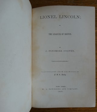 Lionel Lincoln; or, The Leaguer of Boston