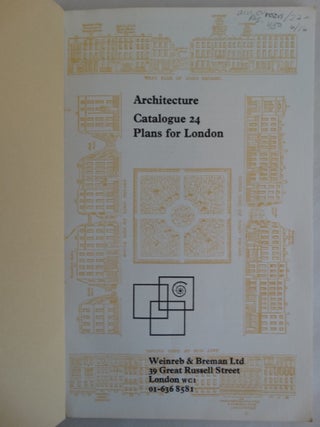 Architecture Catalogue 24: Plans for London