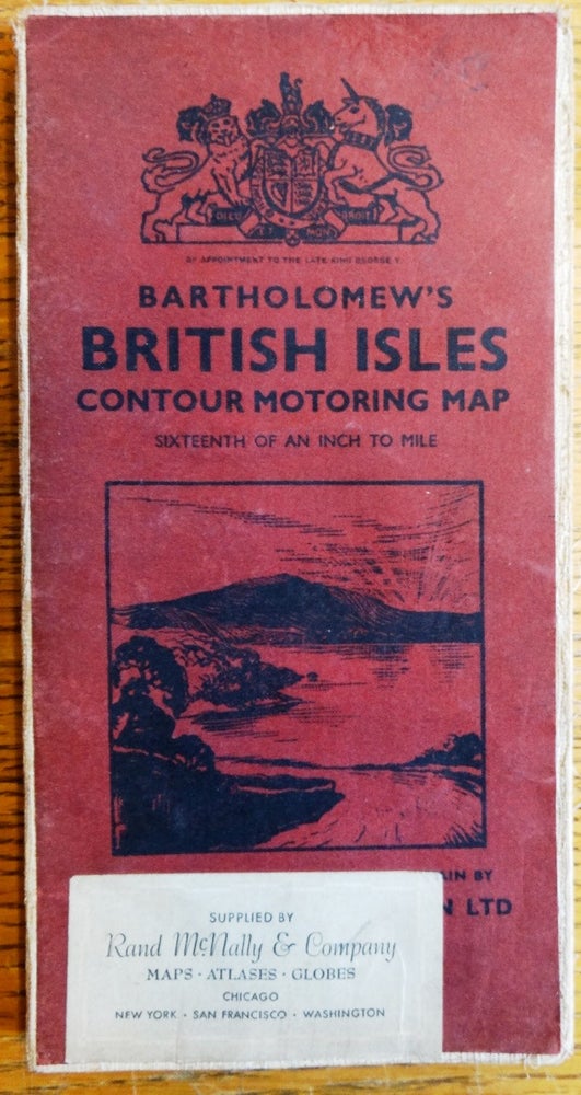 Item #155226 Bartholomew's British Isles Contour Motoring Map