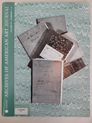 Item #155257 The Sketchbook Studies of William Glackens (Archives of American Art Journal, Volume...