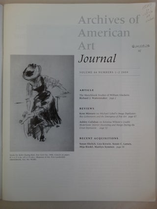 The Sketchbook Studies of William Glackens (Archives of American Art Journal, Volume 44, Numbers 1-2, 2004)