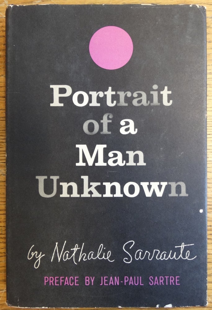 Item #155304 Portrait of a Man Unknown. Nathalie Sarraute.