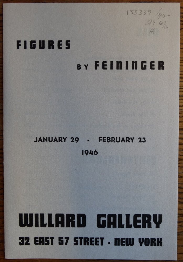 Item #155339 Figures by Feininger