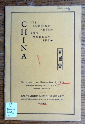 Item #155349 China: Its Ancient Arts and Modern Life