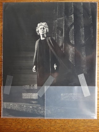 Item #155380 Eva Le Gallienne Signed/Inscribed B/W Professional Photograph