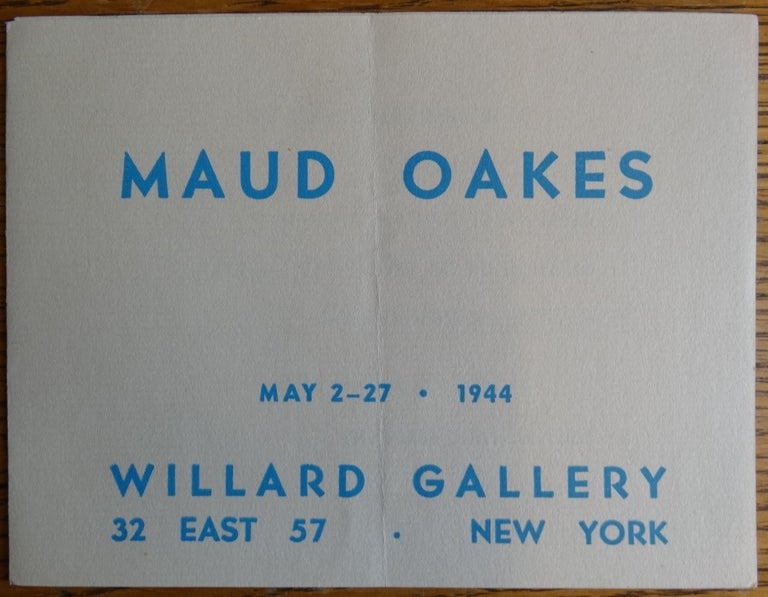 Item #155411 Maud Oakes