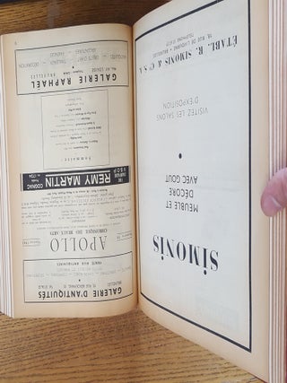 APOLLO - CHRONIQUE DES BEAUX-ARTS (and) APOLLO EPHEMERIDES