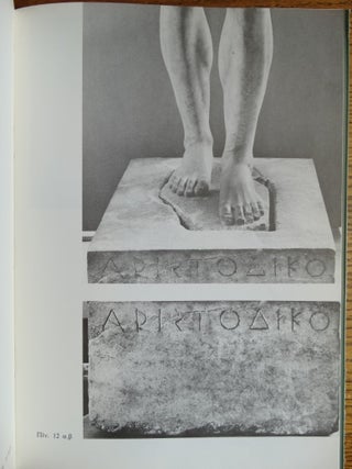 ARISTODIKOS: FROM THE HISTORY OF ATTICA SCULPTURE POST ANCIENT TIMES AND TOMBSTONE OF AGALMATOS = :