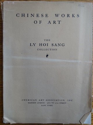 Item #156196 Chinese Works of Art. Rare old potteries and porcelains with examples of the Han,...