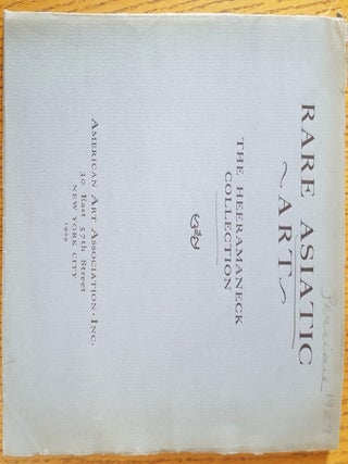 Item #156219 Asiatic Art VII Century B.C. - XVIII Century A.D. including sculpture in bronze &...