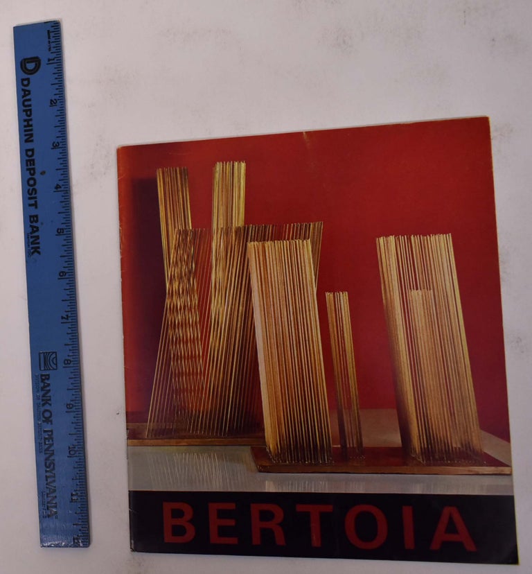 Item #156314 Harry Bertoia: Recent Sculpture. George Staempfli, One-Page Introduction.