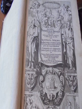 Reuerendi Patris P. Hieremiae Drexelii e Societate Iesu Opera omnia : duobus nunc voluminibus comprehensa et libellis ante hac non editis aucta : illustrata, indicibus moralibus, locorum S. Scripturae, capitalium mysteriorum fidei, rerum et concionum quouis anni tempore habendarum : congestis et compositis methodo prorsus, alijs auctoribus inusitata : sed theologis, parochis, catechistis, concionatoribus, pietati fouendae, impietati amouendae, firmandae fidei, extirpandae haeresi magis accommoda