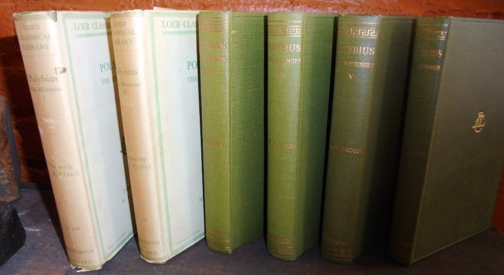 Polybius: The Histories I-VI 6 volumes Loeb Classical Library