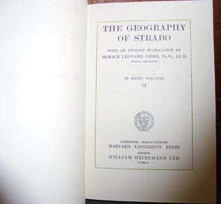 The Geography of Strabo, Volume VI (Loeb Classical Library)