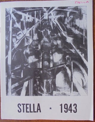 Item #156667 Stella 1943. Joseph Stella, Katherine S. Dreier