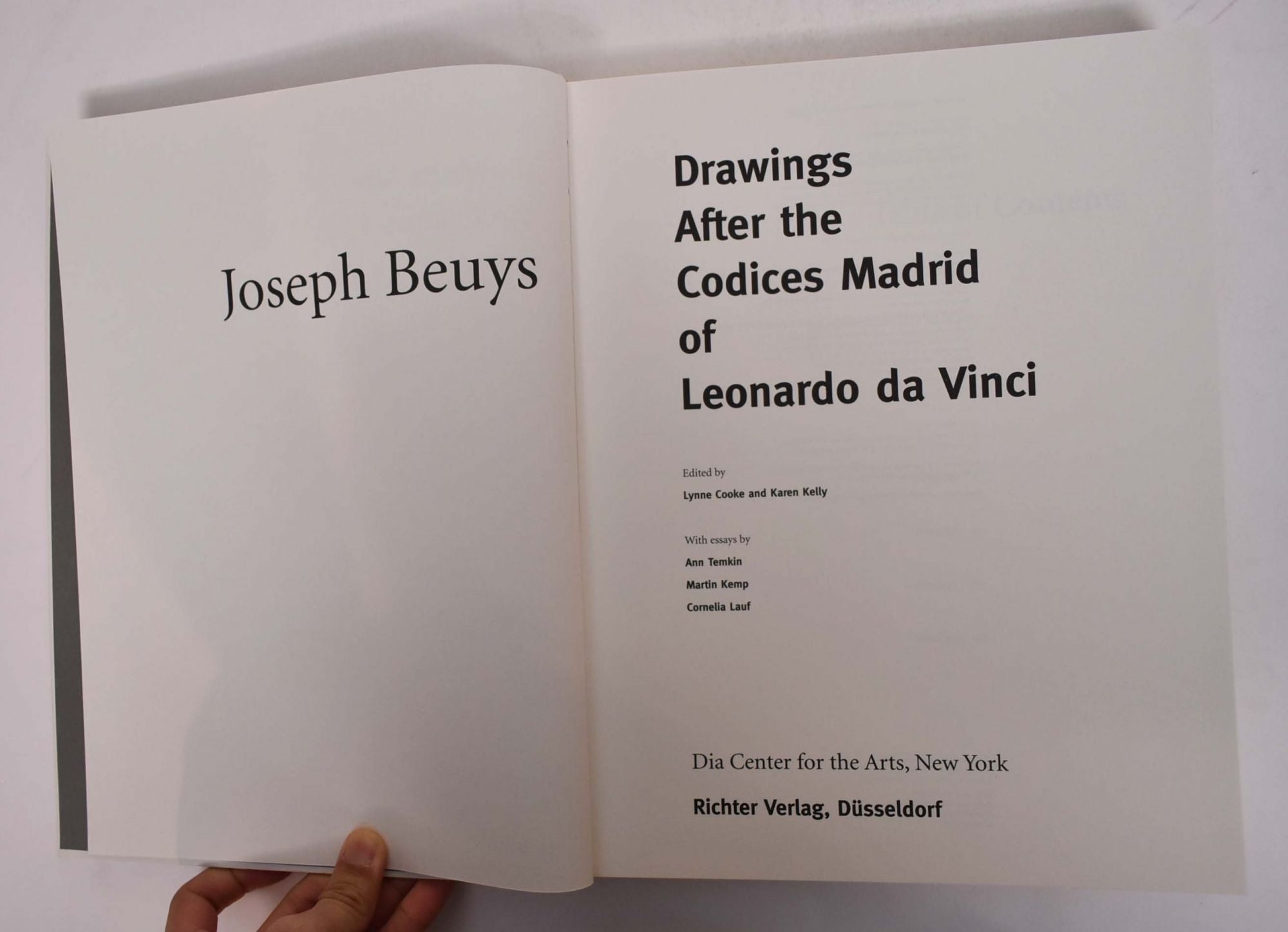 Joseph Beuys: Drawings After the Codices Madrid of Leonardo da Vinci by  Lynne Cooke, Karen Kelly on Mullen Books