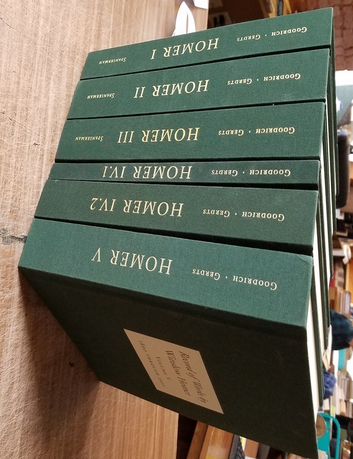 Item #156710 Record of Works by Winslow Homer, Volumes 1-5 (complete set in 6 books). Lloyd and Goodrich, Abigail Booth Gerdts.