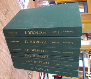 Record of Works by Winslow Homer, Volumes 1-5 (complete set in 6 books)