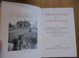 The Essentials of a Country House