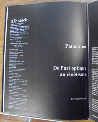XXe Siecle: Panorama De l'art optique au cinetisme, n. 51